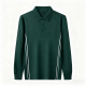 Men's Comfortable Lapel Collar Polo - Long Sleeve Anti-Wrinkle Casual Work Daily Shirt