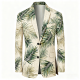 Men's Fashion Thin Single-Breasted Suit Jacket - Business Casual Slim-Fit Office Daily Wear