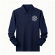 Long Sleeve Anti-Wrinkle Polo Shirt - Casual Comfortable Lapel Collar Men's Work Top