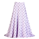 High-Waist Elegant Satin Women's Skirt - Soft Smooth Long Draped Slim Fit Skirt